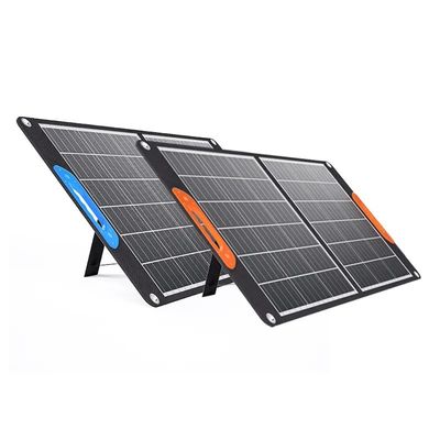 60W 100W 150W لوحات شمسية قابلة للطي محمولة 200W للتخييم في الهواء الطلق