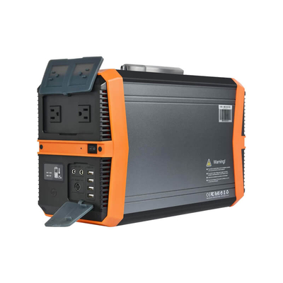 محطة توليد الطاقة الشمسية AC 100 - 240V DC 12V بطارية ليثيوم حزمة المحمولة