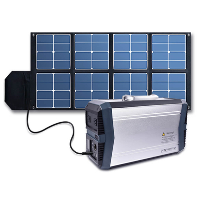 الكل في واحد العاكس خارج الشبكة محطة طاقة Li Ion مولد للطاقة الشمسية 500W