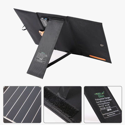 21w شاحن محمول للطاقة الشمسية قابلة للطي لبطارية الهاتف