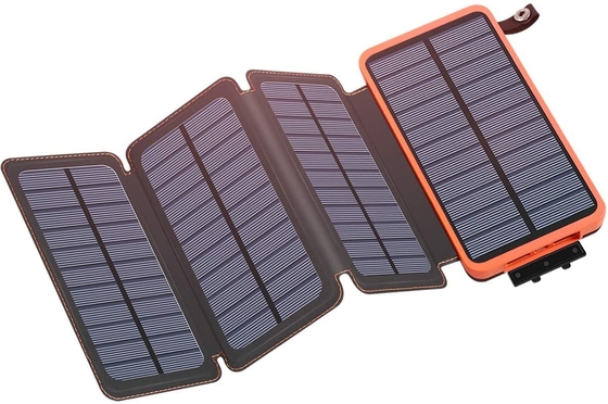 8000mAh 5V مقاوم للماء شاحن للطاقة الشمسية المحمولة شاحن للطاقة الشمسية شاحن الهاتف التخييم