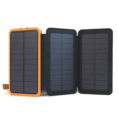 8000mAh 5V مقاوم للماء شاحن للطاقة الشمسية المحمولة شاحن للطاقة الشمسية شاحن الهاتف التخييم