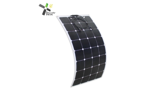 12V 110W الألواح الشمسية المرنة رقيقة أحادية الوحدة الشمسية لقارب السيارة