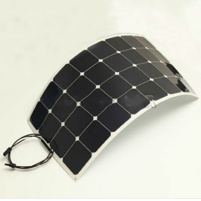 12V 110W الألواح الشمسية المرنة رقيقة أحادية الوحدة الشمسية لقارب السيارة