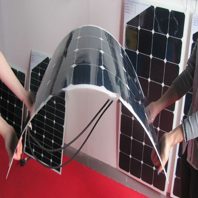 12V 110W الألواح الشمسية المرنة رقيقة أحادية الوحدة الشمسية لقارب السيارة