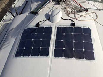 12V 110W الألواح الشمسية المرنة رقيقة أحادية الوحدة الشمسية لقارب السيارة