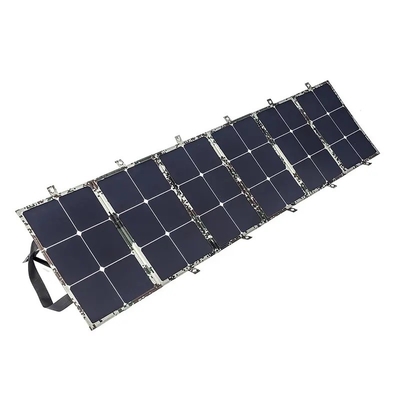120w المحمولة قابلة للطي الألواح الشمسية أحادية الخلايا الشمسية ETFE التصفيح