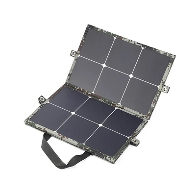 120w المحمولة قابلة للطي الألواح الشمسية أحادية الخلايا الشمسية ETFE التصفيح