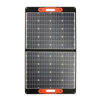 60W 100W 150W لوحات شمسية قابلة للطي محمولة 200W للتخييم في الهواء الطلق