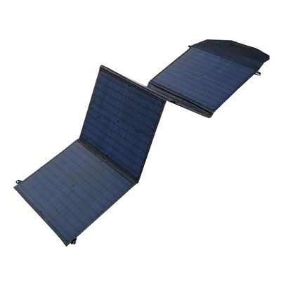 لوحة طاقة شمسية قابلة للطي حقيبة يد محطة طاقة محمولة Sunpower 6 أضعاف ETFE 60W 110w 220w
