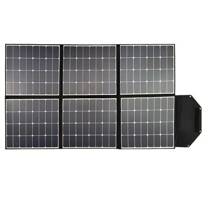 لوحة طاقة شمسية قابلة للطي حقيبة يد محطة طاقة محمولة Sunpower 6 أضعاف ETFE 60W 110w 220w