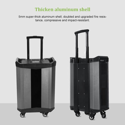 2000 وات التخييم لايفبو 4 مولد للطاقة الشمسية تعمل بالطاقة الشمسية محطة طاقة محمولة مع منافذ التيار المتردد