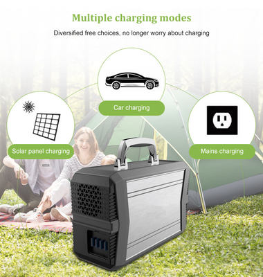 300W المحمولة مولد للطاقة الشمسية محطة الطاقة AC 110V-220V ODM