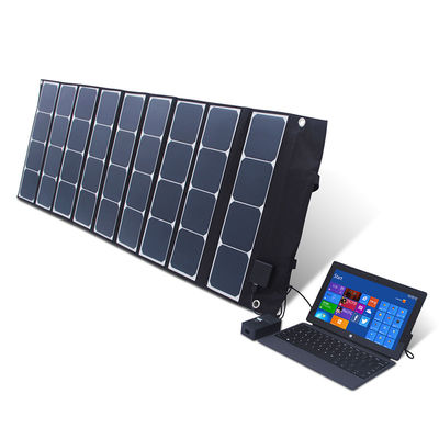 120W 18V خارج الشبكة لوحات شمسية محمولة رقيقة مرنة للقوافل في الهواء الطلق