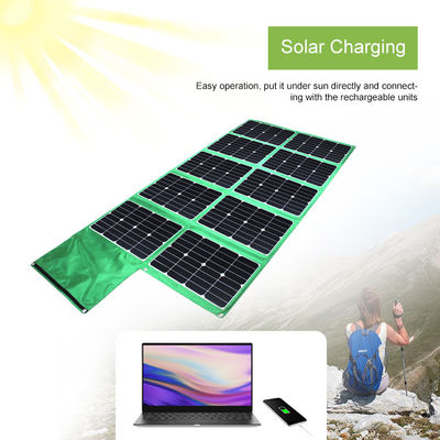 300W قابلة للطي لوحة للطاقة الشمسية شاحن للطاقة الشمسية لمحطة طاقة البطارية 18V