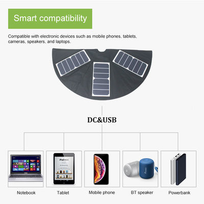 39w محطة شحن شمسية محمولة تعمل بالطاقة الشمسية مقاومة للماء للشاطئ