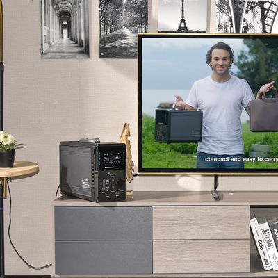 1380Wh Home RV الطوارئ المحمولة محطة الطاقة مولد USB-C الشحن السريع