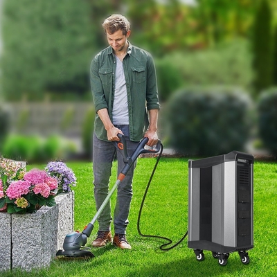 2500W 4000W نظام الطاقة الشمسية المحمولة محطة توليد الطاقة للتخييم