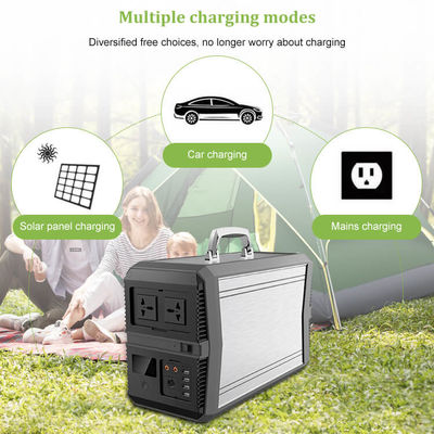 1010Wh المحمولة الطاقة 1000W محطة توليد الطاقة الشمسية للتخييم السفر في الهواء الطلق