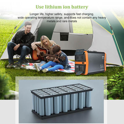 Ac 110v 220v Solar Generator Station 1503Wh 12v Lithium Battery Pack