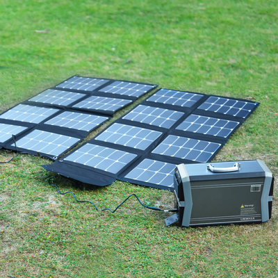 1500Wh Portable Power Station Generator للثلاجة Ac 100v - 240v
