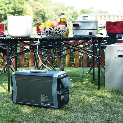 Ac 110v 220v Solar Generator Station 1503Wh 12v Lithium Battery Pack