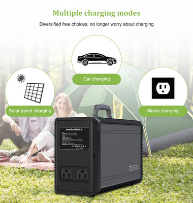 1000w تعمل بالطاقة الشمسية محطة توليد الطاقة الشمسية في الهواء الطلق بطارية لايفبو 4