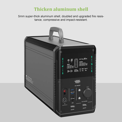 CPAP Lithium Portable Power Station Generator 1500w شهادة ROHS