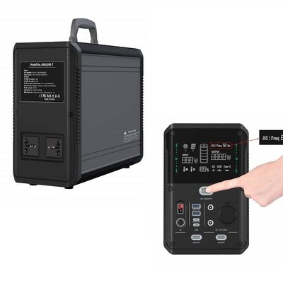 طقم بطارية لوحة مولد تعمل بالطاقة الشمسية بتيار متردد DC محمول 1000 وات