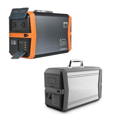 1500Wh Portable Power Station Generator للثلاجة Ac 100v - 240v