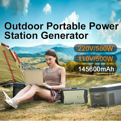 الكل في واحد العاكس خارج الشبكة محطة طاقة Li Ion مولد للطاقة الشمسية 500W