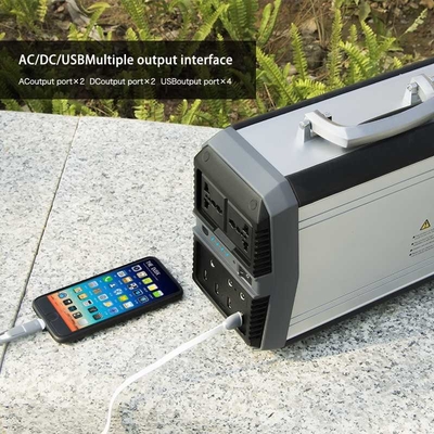300W بطارية ليثيوم محطة مولدات الطوارئ الشمسية للمنازل التخييم RV