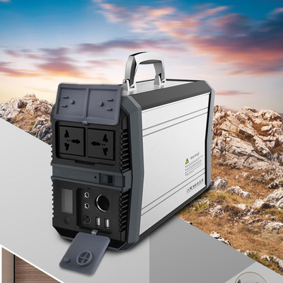 500W المحمولة مولد محطة الطاقة بطارية BMS لحالات الطوارئ
