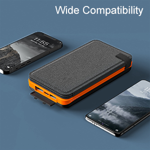 OEM 25000mAh 6W تعمل بالطاقة الشمسية لوحة شاحن بنك الطاقة للهاتف المحمول 3