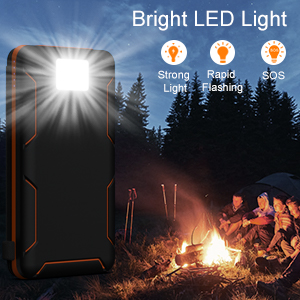 OEM 25000mAh 6W تعمل بالطاقة الشمسية لوحة شاحن بنك الطاقة للهاتف المحمول 5